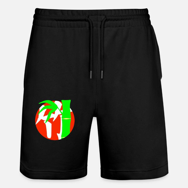 neobambou - Short de jogging bio TRAINER Stanley/Stella unisexe - noir