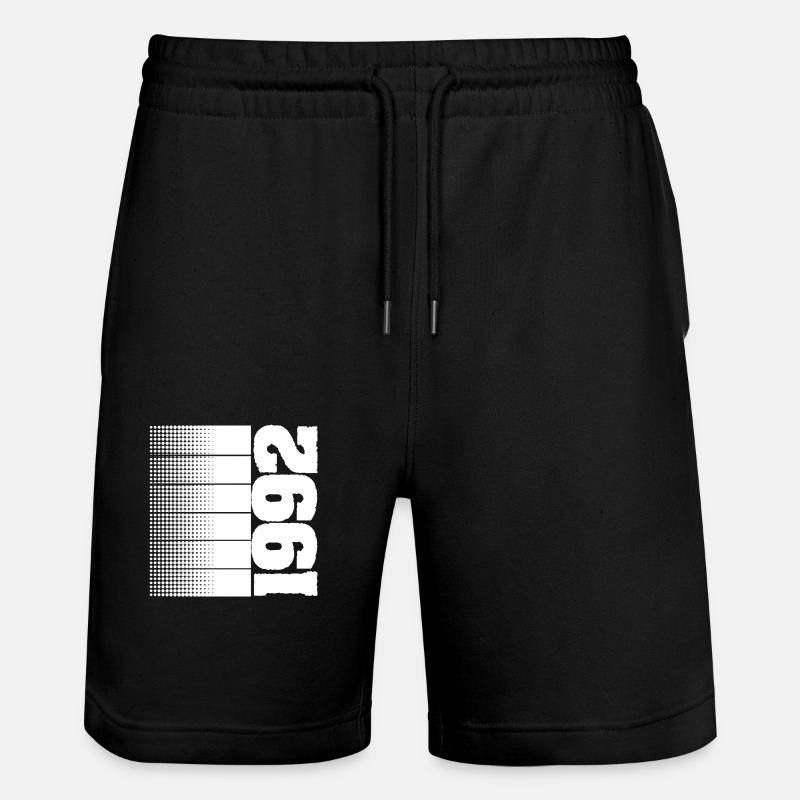 Hobby 1992 - Short de jogging bio TRAINER Stanley/Stella unisexe - noir