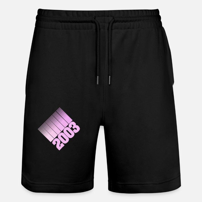 Papa 2003 - Short de jogging bio TRAINER Stanley/Stella unisexe - noir