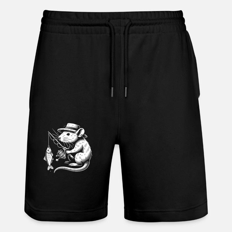 Pêche - Short de jogging bio TRAINER Stanley/Stella unisexe - noir