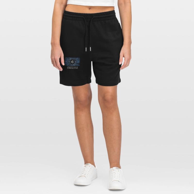 nerd programmer big bang board CPU pc code LOL Stanley/Stella Trainer Unisex Organic Jogging Shorts