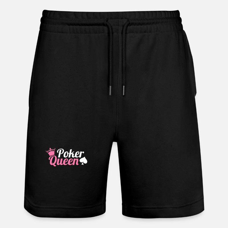 Reine de poker - Short de jogging bio TRAINER Stanley/Stella unisexe - noir
