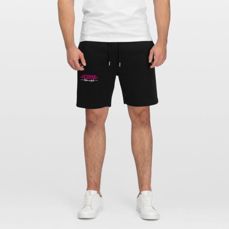 Codage Programmation informatique Short de jogging bio TRAINER Stanley/Stella unisexe