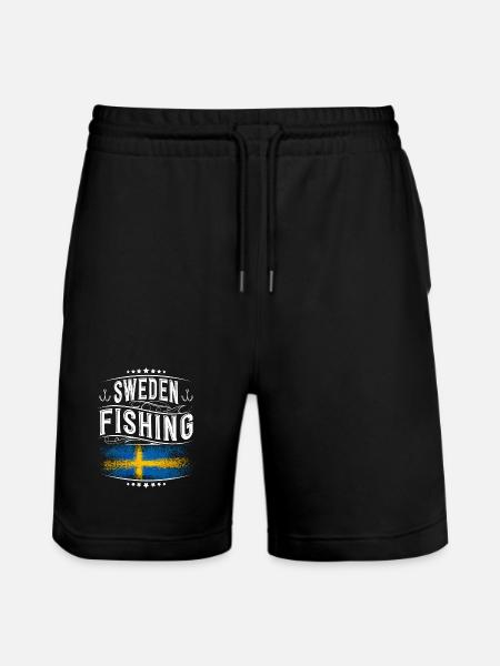 Suède Pêche Pêcheur Pêcheur - Short de jogging bio TRAINER Stanley/Stella unisexe - noir