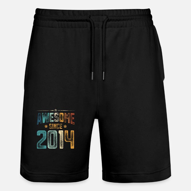 2014 Naissance Année de naissance - Short de jogging bio TRAINER Stanley/Stella unisexe - noir