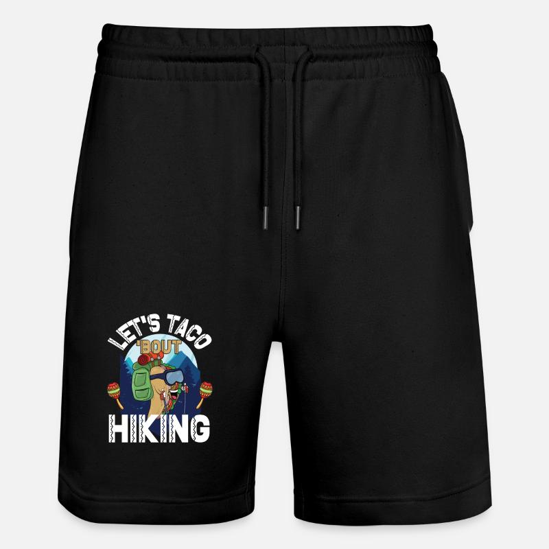 Randonnée Let’s Taco' Bout - Short de jogging bio TRAINER Stanley/Stella unisexe - noir