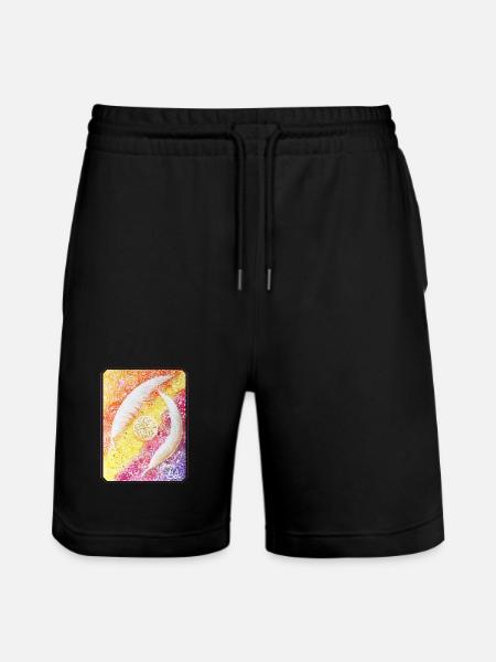 Sjælens englefjer - Sonja Ariel von Staden - Stanley/Stella Trainer økologiske unisex joggingshorts - sort