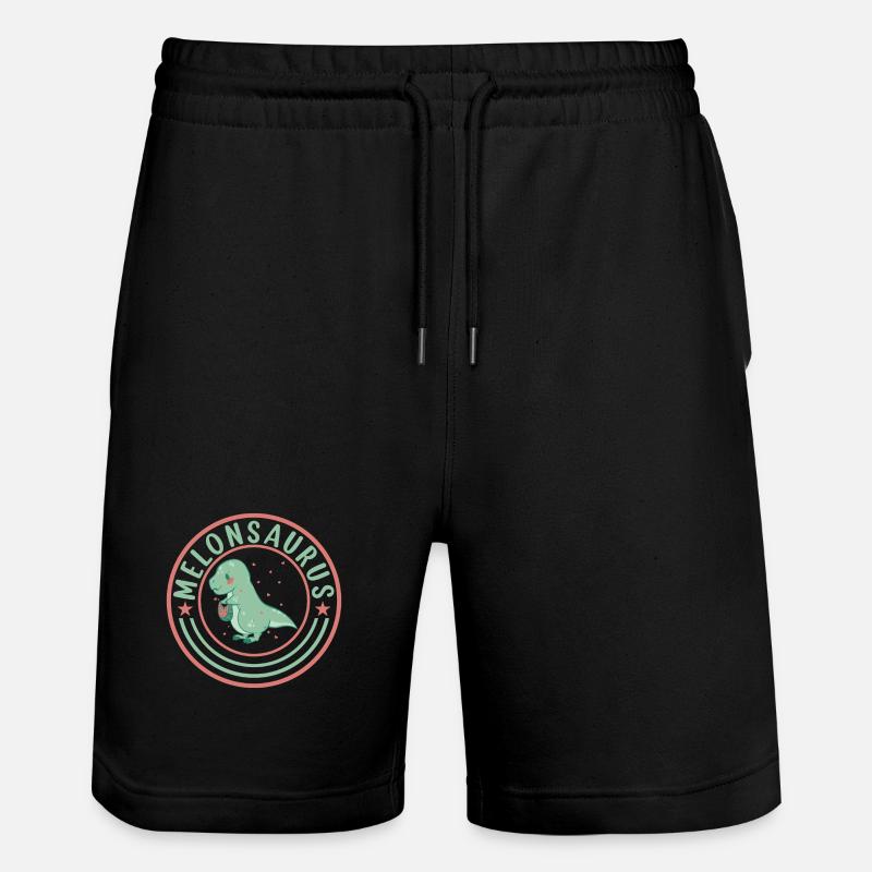 Pastèque pastèque végétarienne T Rex - Short de jogging bio TRAINER Stanley/Stella unisexe - noir