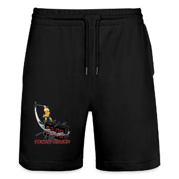 Penalty Killer Floorball v2-red - Stanley/Stella Trainer Unisex Organic Jogging Shorts - black - Front - Nik (191cm) & Marisol (170cm)