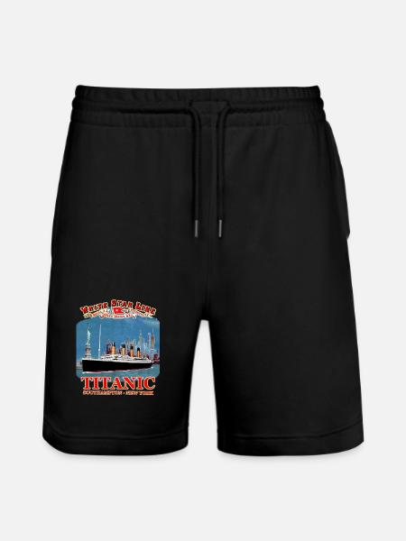 TITANIC skapelse Louis RUNEMBERG © Adagp - Ekologiska joggingshorts Trainer unisex från Stanley/Stella - svart