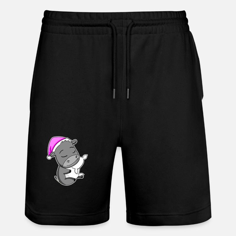Âne - Short de jogging bio TRAINER Stanley/Stella unisexe - noir