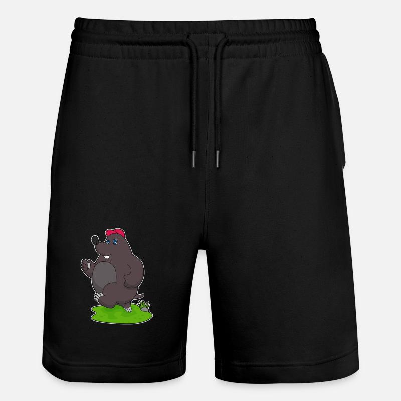 Mole Jogger Jogging - Short de jogging bio TRAINER Stanley/Stella unisexe - noir