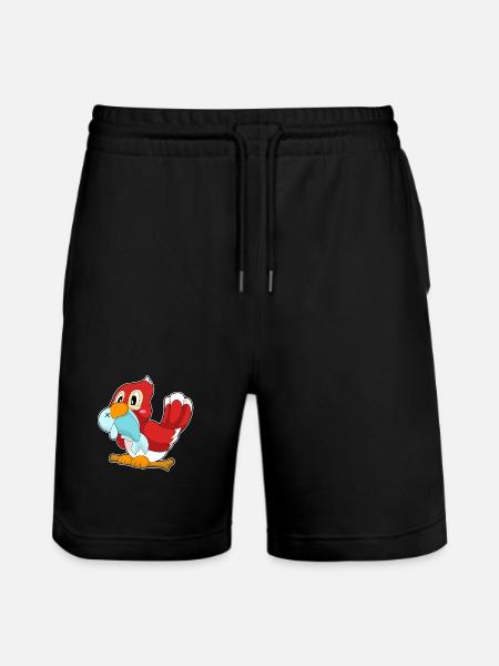 Poisson perroquet - Short de jogging bio TRAINER Stanley/Stella unisexe - noir