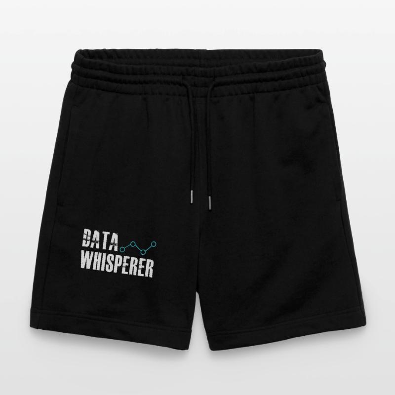 Data Whisperer Science Analyst Software Engineer Stanley/Stella Unisex Bio Joggingshorts Trainer 