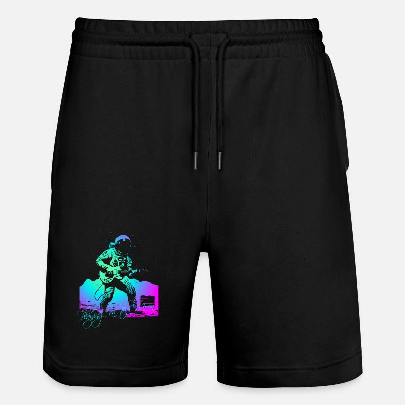 Jouer sur la Lune - Short de jogging bio TRAINER Stanley/Stella unisexe - noir