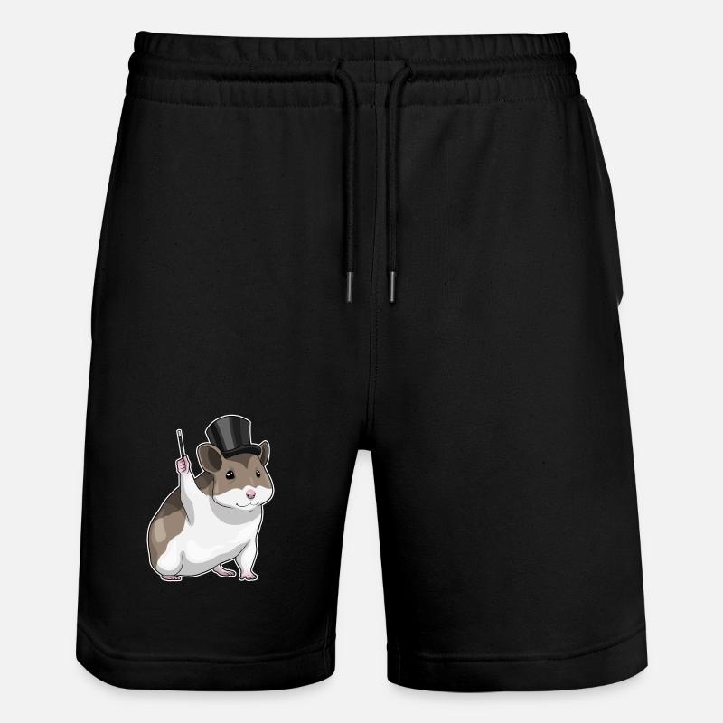 Baguette magique de hamster - Short de jogging bio TRAINER Stanley/Stella unisexe - noir