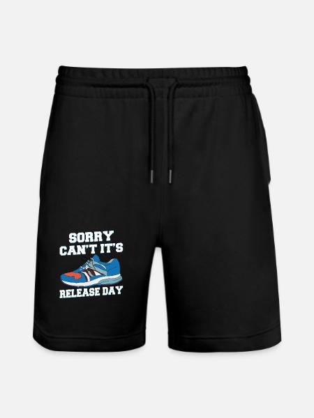 Sneakerhead Collector - Stanley/Stella Trainer Unisex Organic Jogging Shorts - black