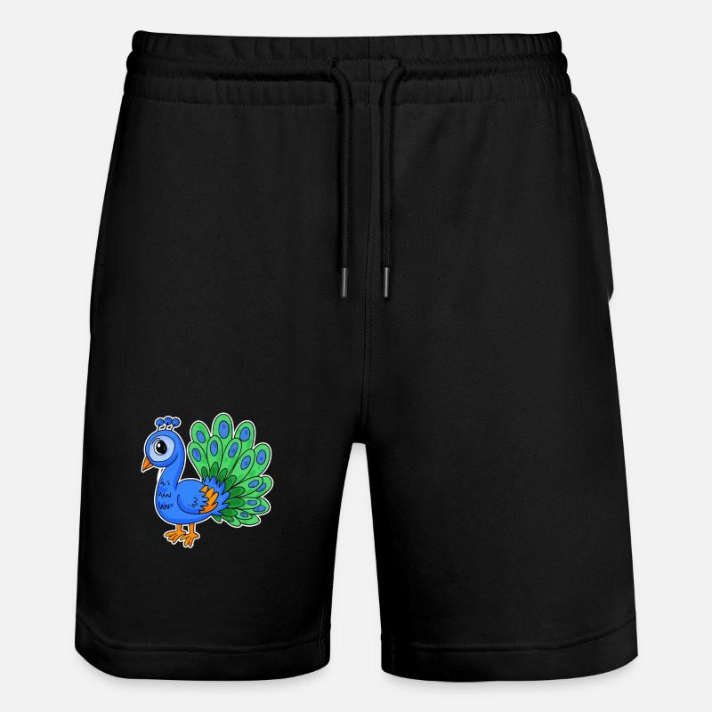 Paon - Short de jogging bio TRAINER Stanley/Stella unisexe - noir