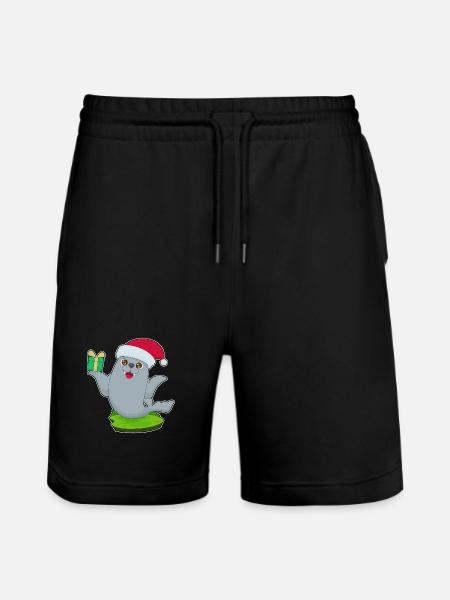 Paquet de Noël scellé - Short de jogging bio TRAINER Stanley/Stella unisexe - noir