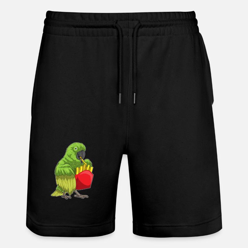 Frites perroquet - Short de jogging bio TRAINER Stanley/Stella unisexe - noir