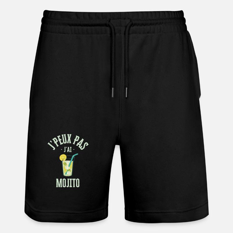 J'peux pas j’ai mojito - Short de jogging bio TRAINER Stanley/Stella unisexe - noir