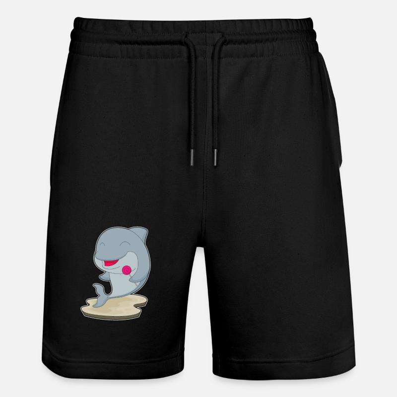 Sucette dauphin - Short de jogging bio TRAINER Stanley/Stella unisexe - noir