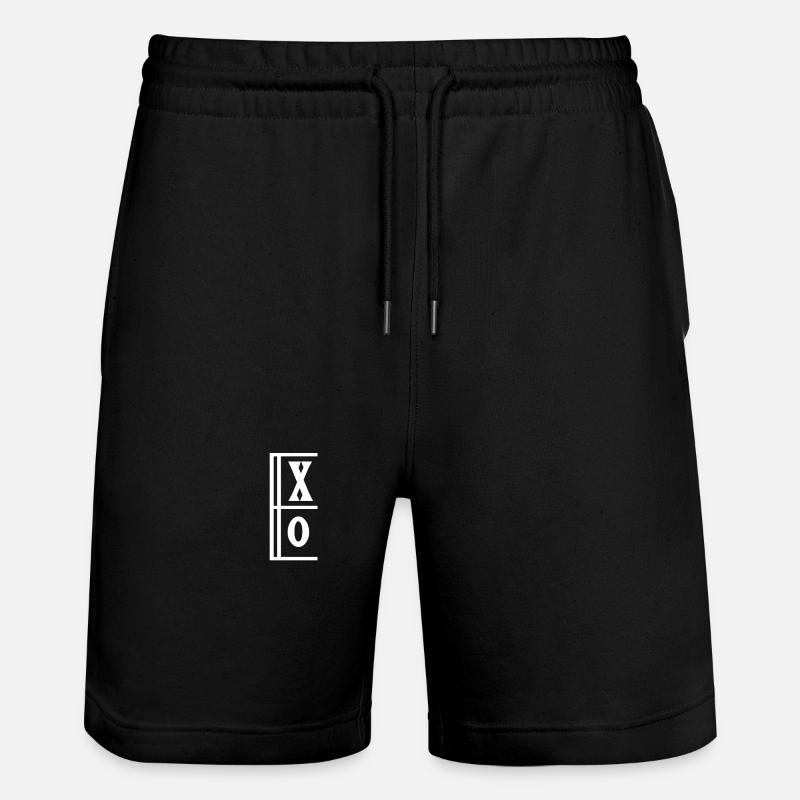 XO - Short de jogging bio TRAINER Stanley/Stella unisexe - noir