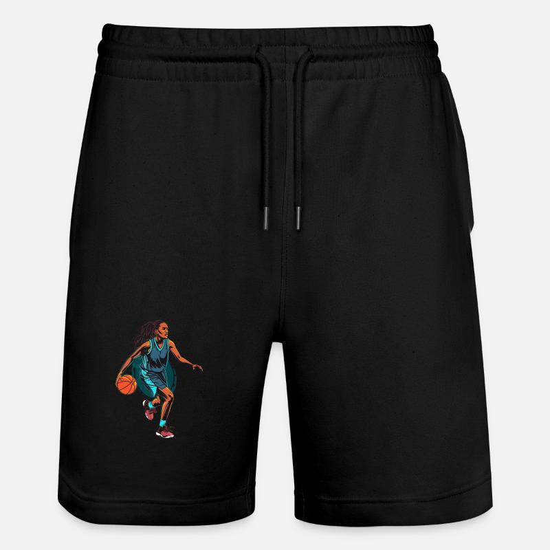 Basketteur - Short de jogging bio TRAINER Stanley/Stella unisexe - noir