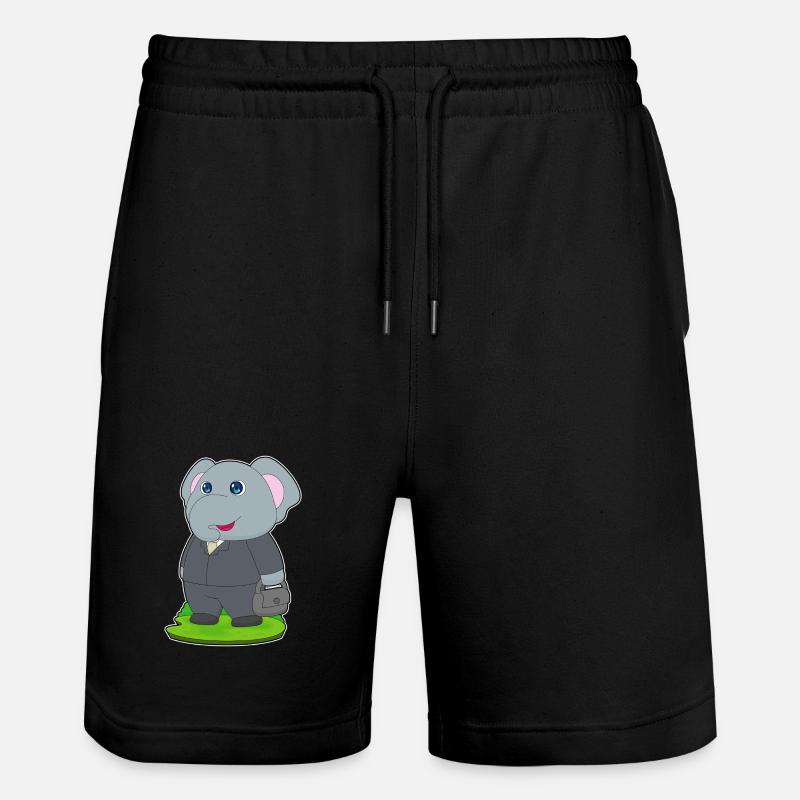 Sac Elephant Gentleman - Short de jogging bio TRAINER Stanley/Stella unisexe - noir