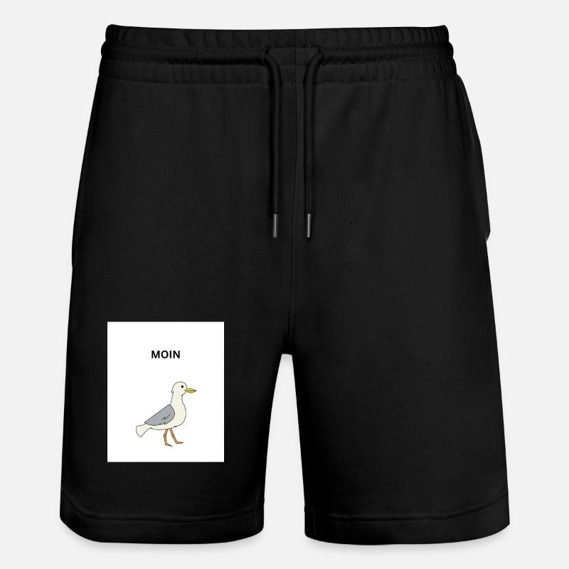 MOIN - Stanley/Stella Unisex Bio Joggingshorts Trainer  - Schwarz