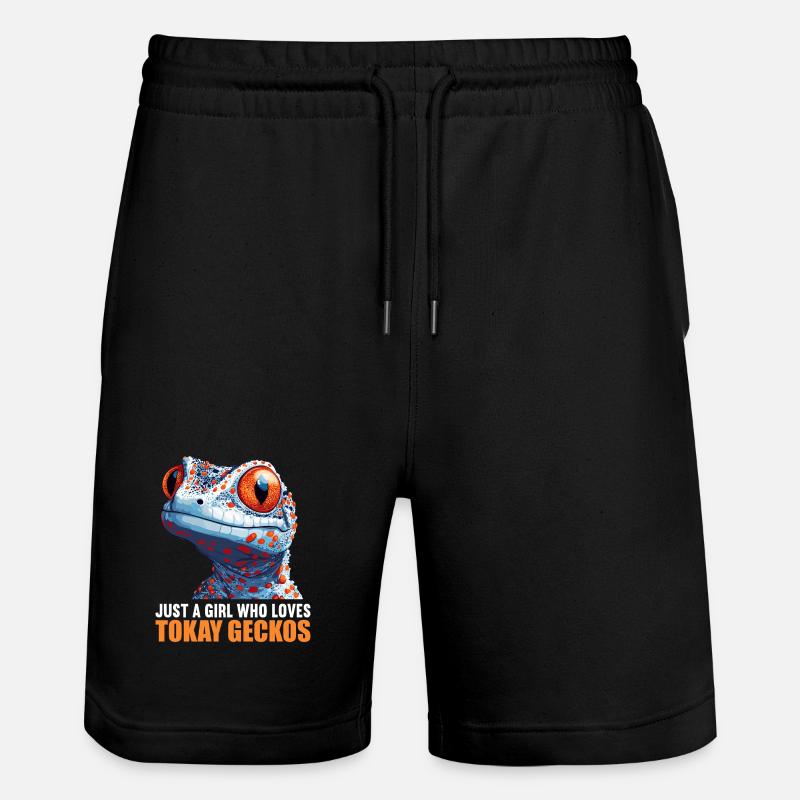 Tokay Geckos Tokay Gecko - Short de jogging bio TRAINER Stanley/Stella unisexe - noir