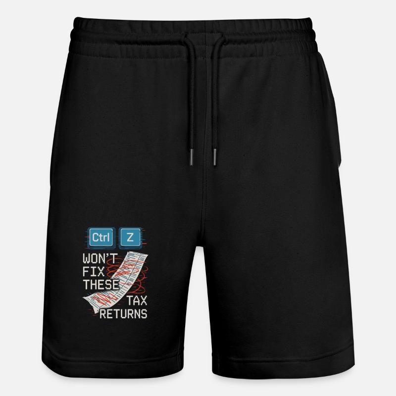 Buchhaltungsstudent Cpa Im Training Excel -witze - Stanley/Stella Unisex Bio Joggingshorts Trainer  - Schwarz