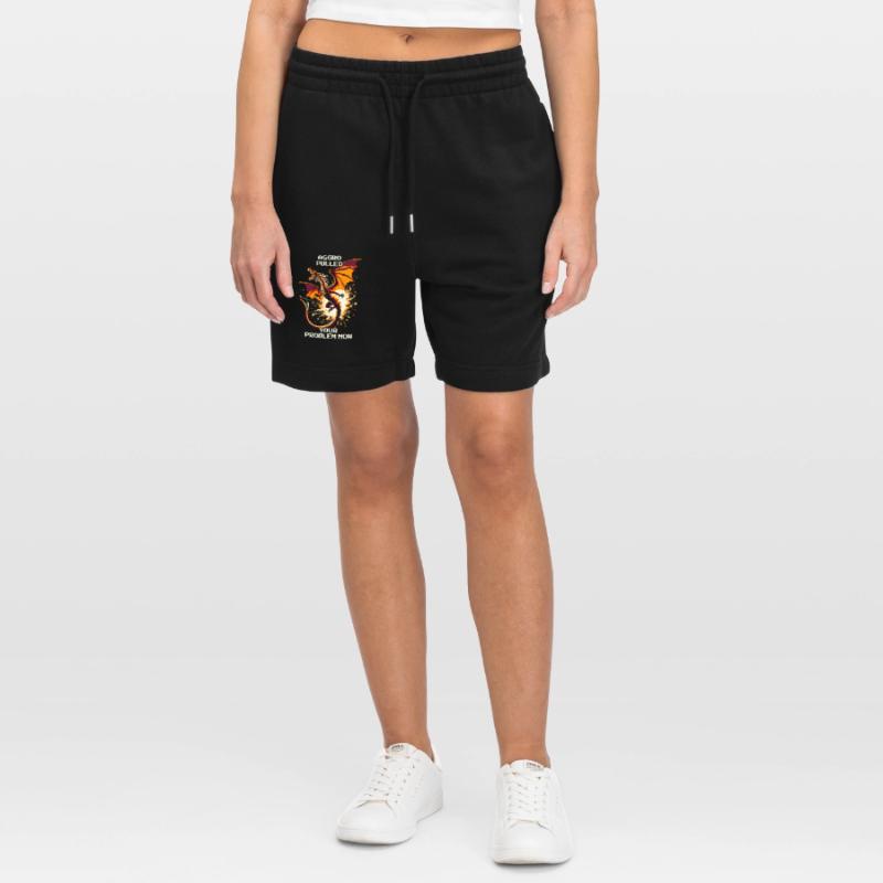 Aggro pulled – your problem | Dragon Pixel Art Stanley/Stella Trainer Unisex Organic Jogging Shorts