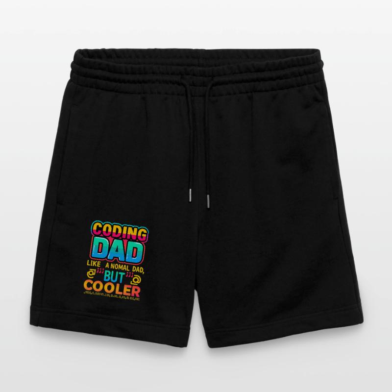 Coding Dad Cooler, Programmer  Stanley/Stella Trainer Unisex Organic Jogging Shorts