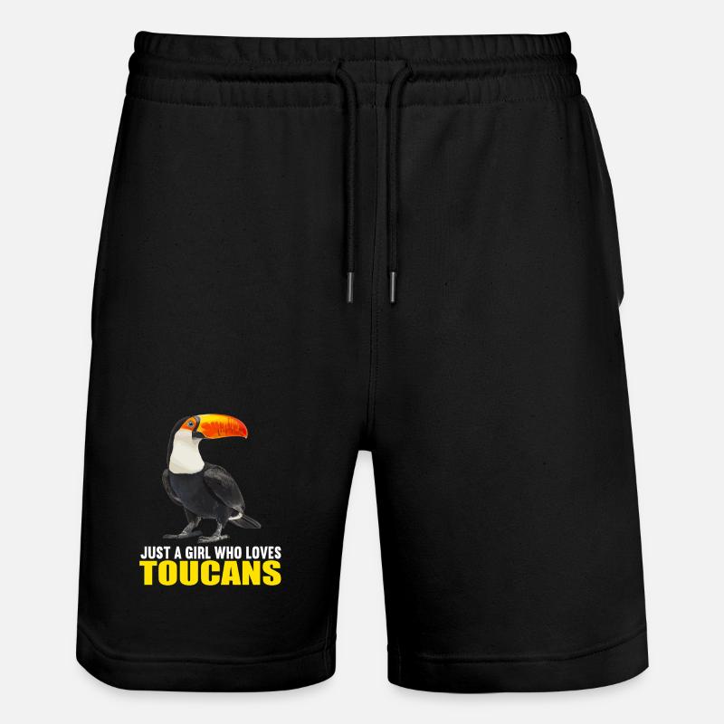 Toucans Toucan - Short de jogging bio TRAINER Stanley/Stella unisexe - noir