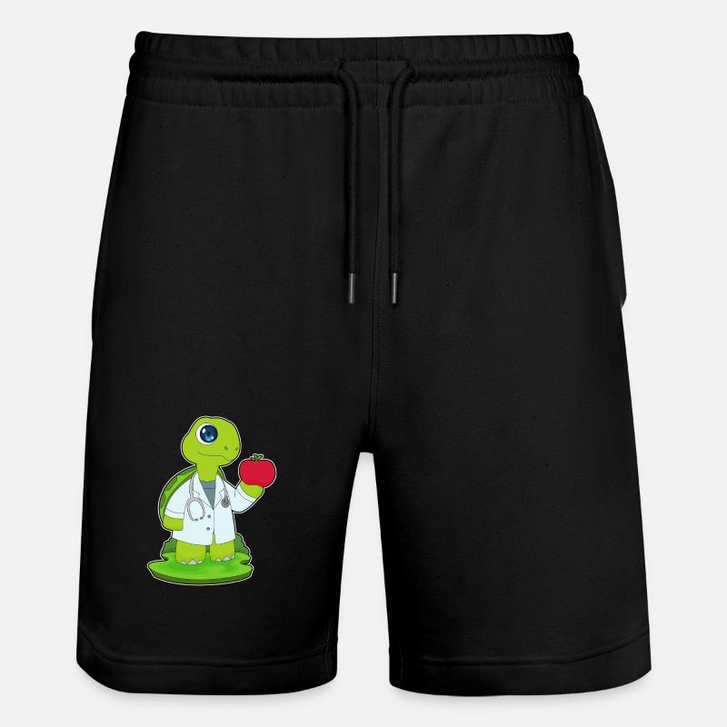 Stéthoscope Turtle Doctor - Short de jogging bio TRAINER Stanley/Stella unisexe - noir