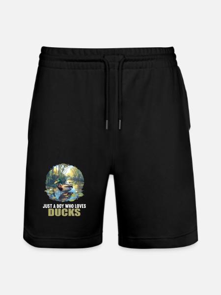 Canards Canard - Short de jogging bio TRAINER Stanley/Stella unisexe - noir