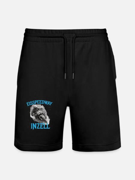 Eisspeedway Inzell – Motorsport Design für Fans - Stanley/Stella Trainer Unisex Organic Jogging Shorts - black