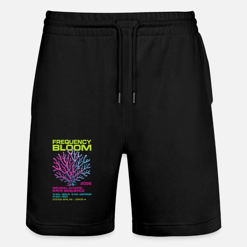 Fréquence Bloom - Short de jogging bio TRAINER Stanley/Stella unisexe - noir