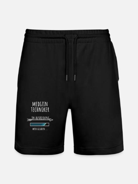 Medizintechniker Medizintechnik Studium Beruf - Stanley/Stella Unisex Bio Joggingshorts Trainer - Schwarz