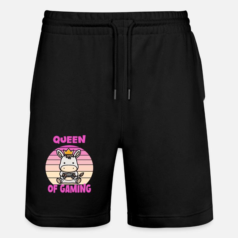Reine du jeu - Short de jogging bio TRAINER Stanley/Stella unisexe - noir