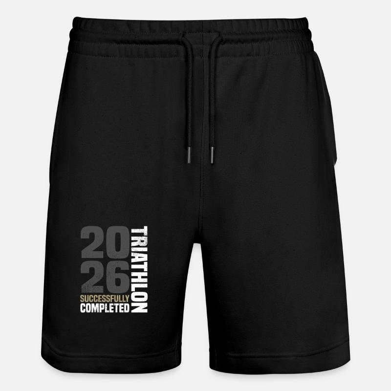 Triathlon 2026 - Stanley/Stella Unisex Bio Joggingshorts Trainer  - Schwarz