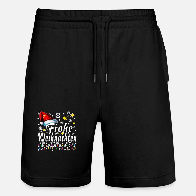 Joyeux Noël - Short de jogging bio TRAINER Stanley/Stella unisexe - noir