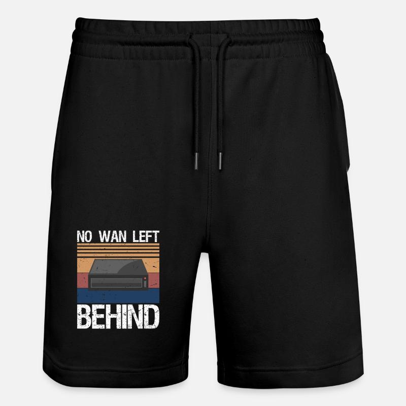 Funny Network Engineer - Stanley/Stella Unisex Bio Joggingshorts Trainer  - Schwarz