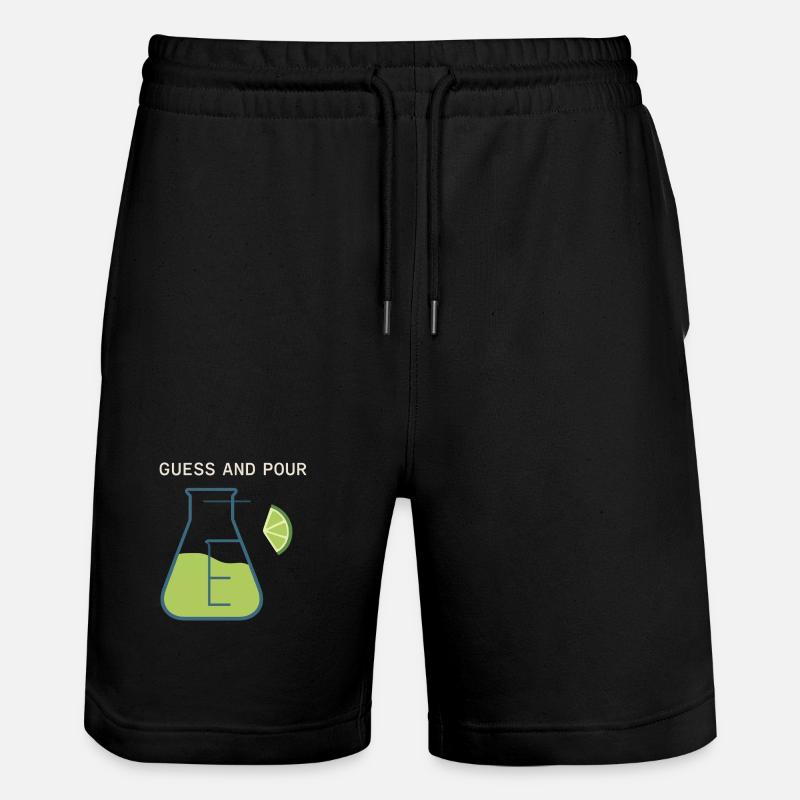 Shaker Stuck Mixologue débutant - Short de jogging bio TRAINER Stanley/Stella unisexe - noir