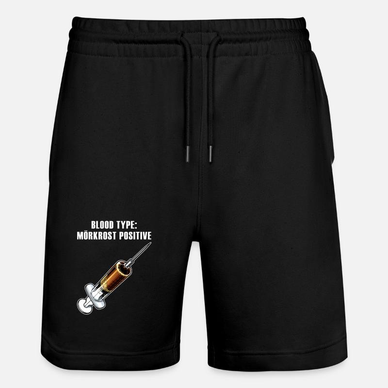 Groupe sanguin de Mörkrost - Short de jogging bio TRAINER Stanley/Stella unisexe - noir