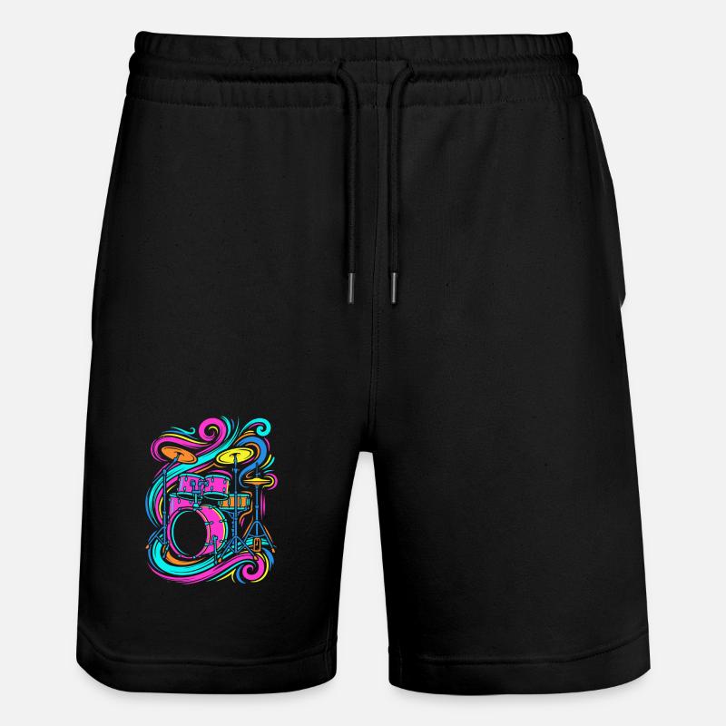 percussion - Short de jogging bio TRAINER Stanley/Stella unisexe - noir