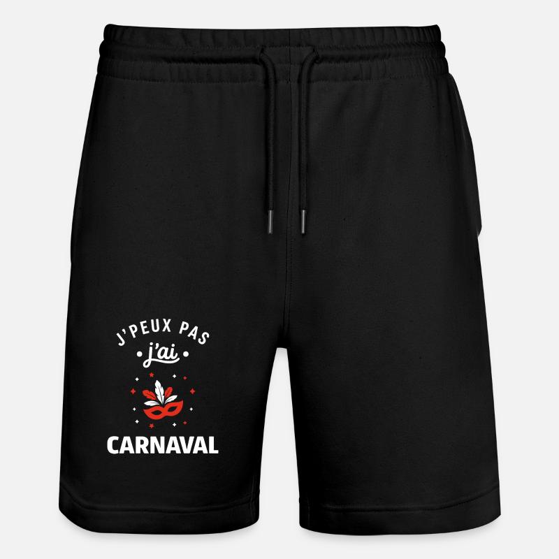 carnaval - Short de jogging bio TRAINER Stanley/Stella unisexe - noir