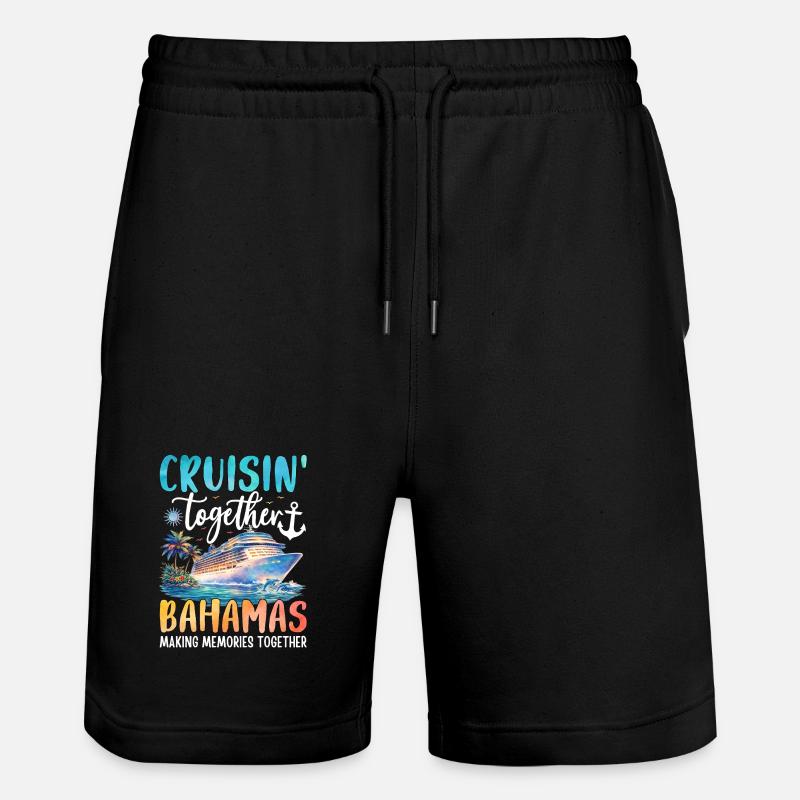 Croisière ensemble aux Bahamas - Short de jogging bio TRAINER Stanley/Stella unisexe - noir
