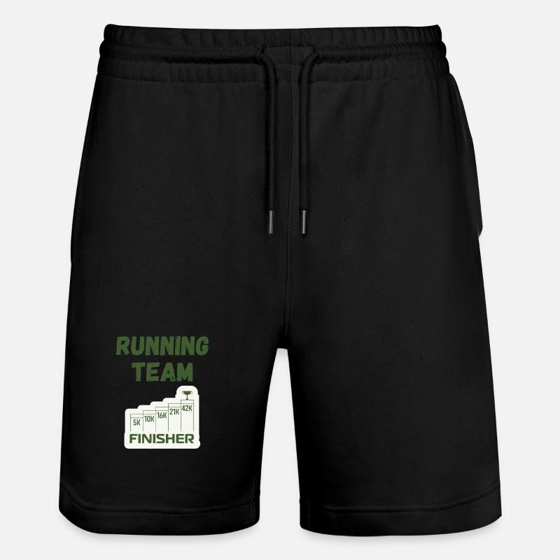 Équipe de course - Short de jogging bio TRAINER Stanley/Stella unisexe - noir